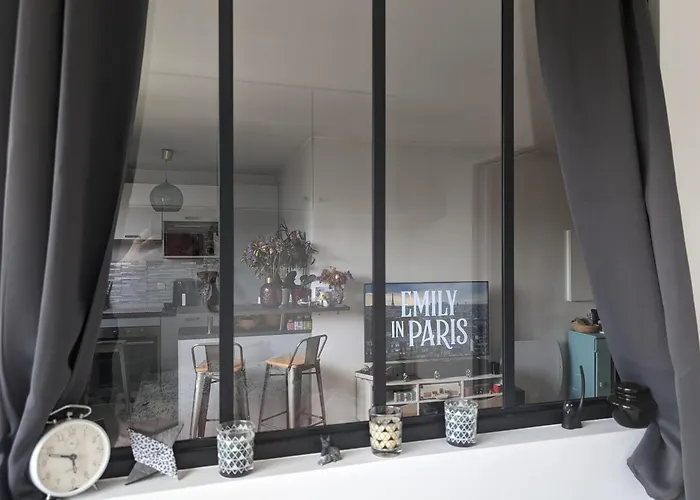 Apartment Sunny & Quiet On Courtyard 1br Paris